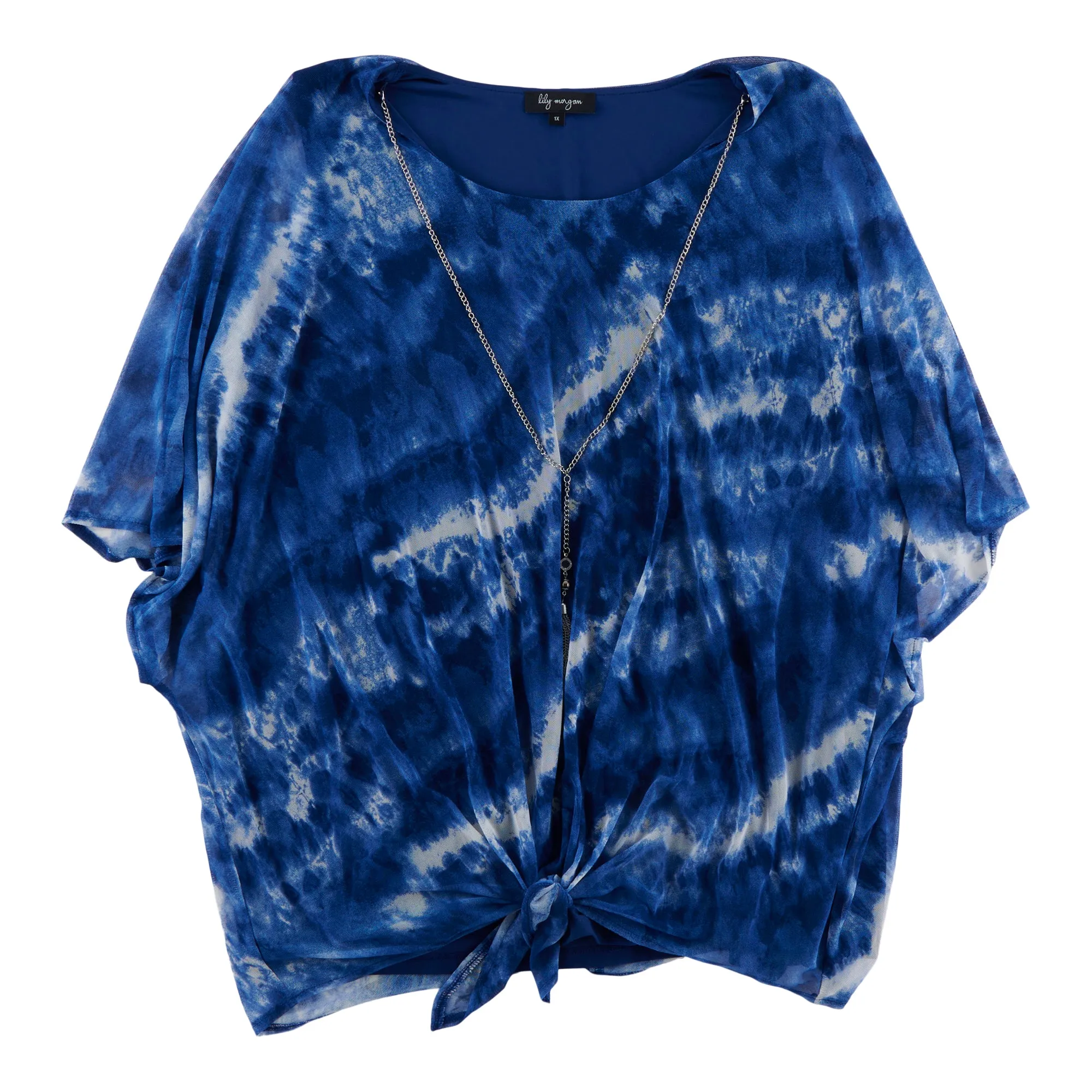 lily morgan Women's Plus Printed Mesh Top sold by Giant Tiger product image thumbnail 2