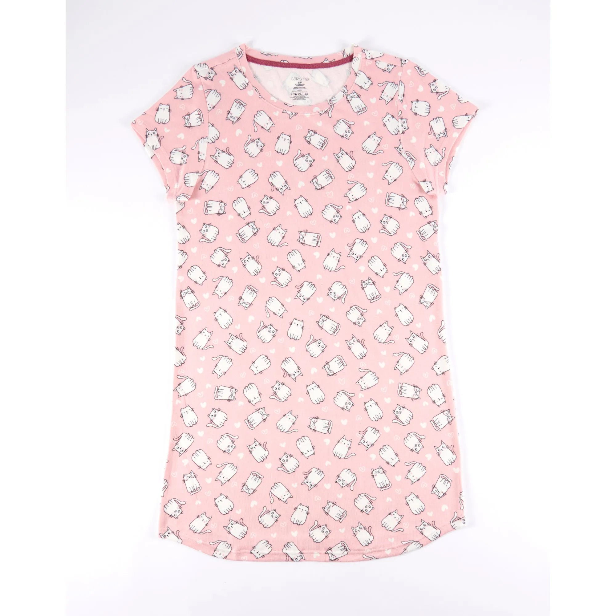 Carisma Women's Perfect Dream Hacci All-Over Print Sleepshirt sold by Giant Tiger product image thumbnail 3