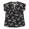 lily morgan Women's Printed V-Neck Blouse sold by Giant Tiger