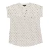 lily morgan Women's Printed V-Neck Blouse sold by Giant Tiger