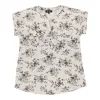 lily morgan Women's Printed V-Neck Blouse sold by Giant Tiger