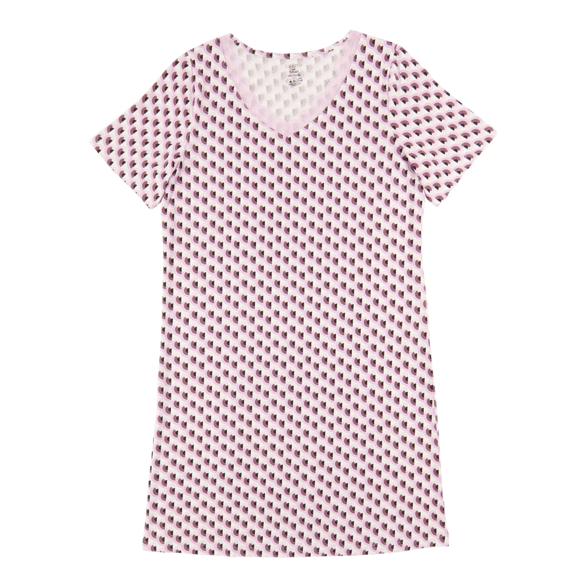 Carisma Women's Perfect Dream Peachy V-Neck Sleepshirt sold by Giant Tiger product image thumbnail 2