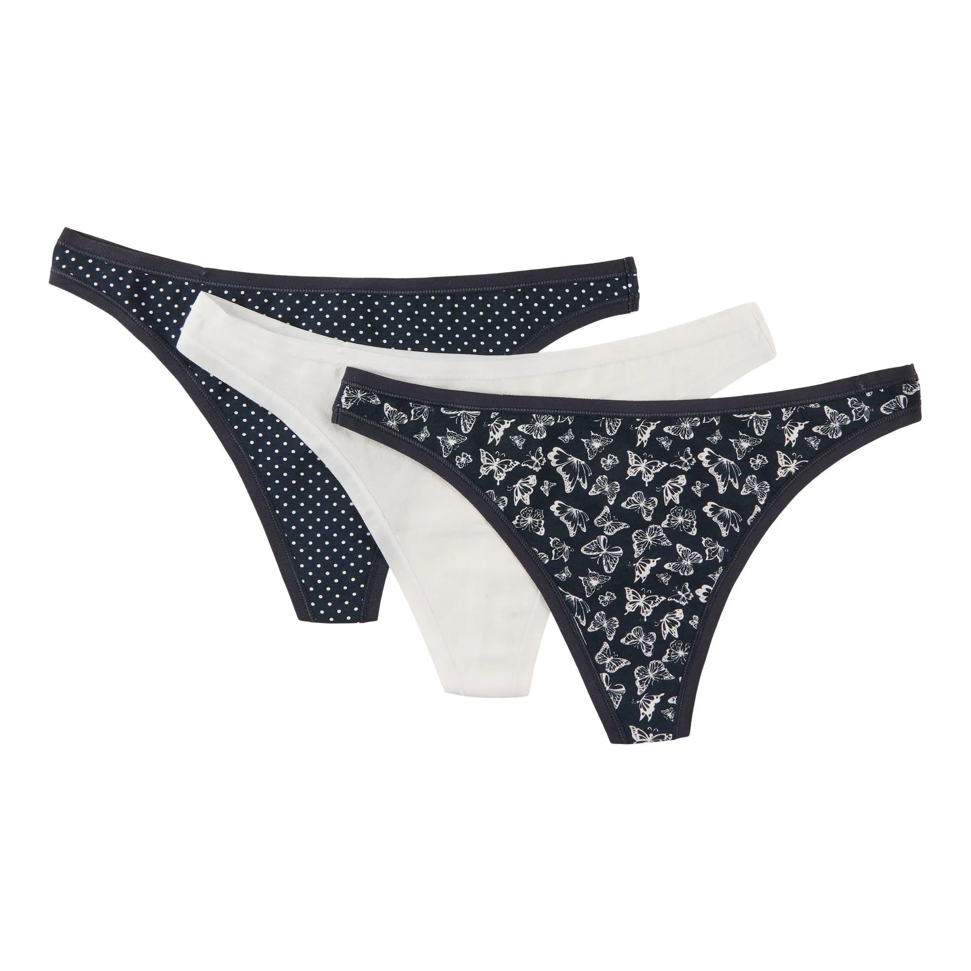 Carisma Women's Cotton Thong, 3-Pack sold by Giant Tiger