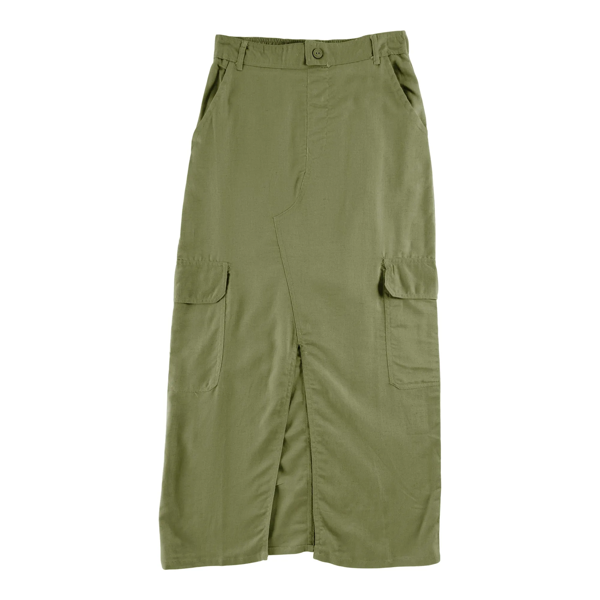 Women's Long Linen Cargo Skirt sold by Giant Tiger product image thumbnail 2