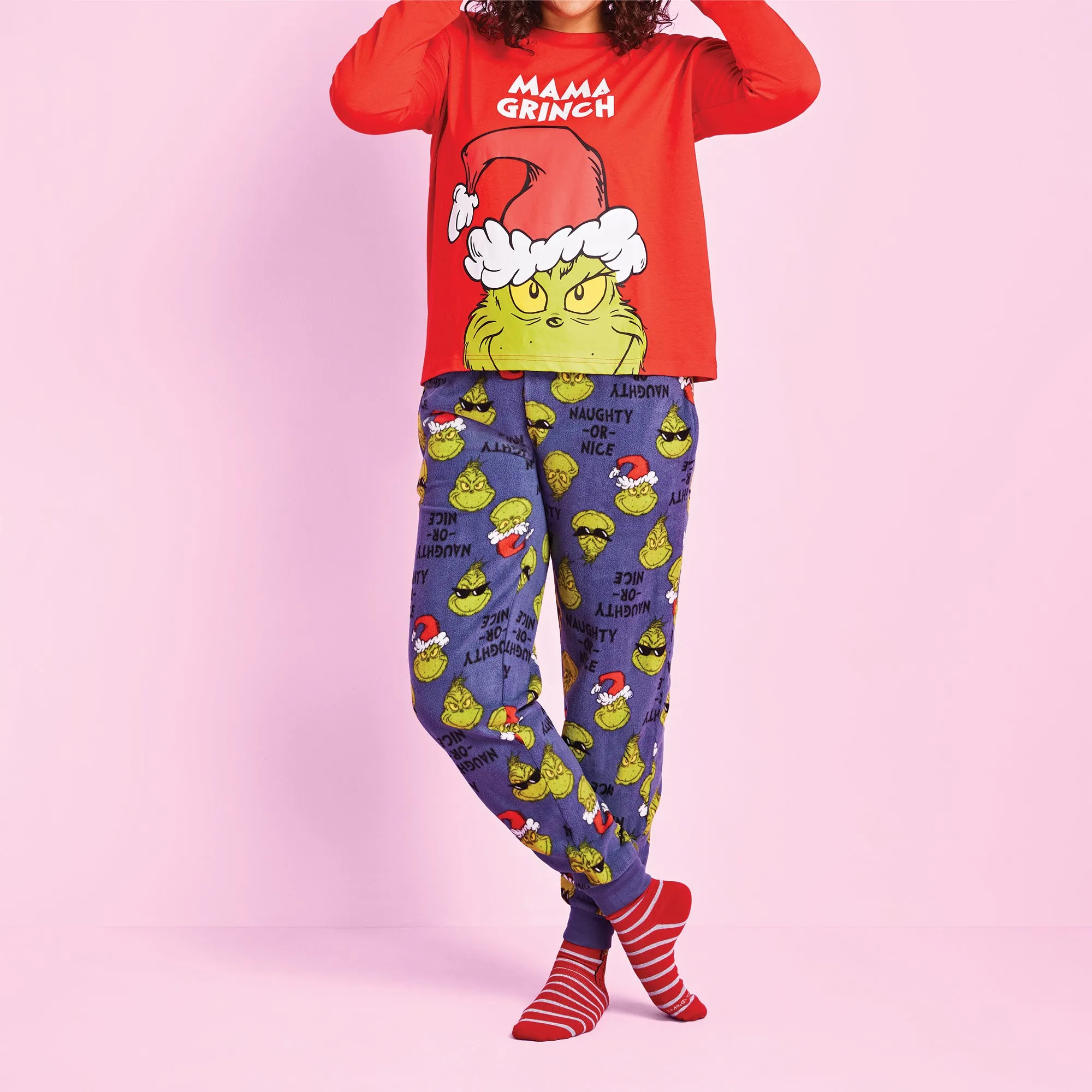 Women's The Grinch Family PJ Set, 2-Piece sold by Giant Tiger product image thumbnail 3