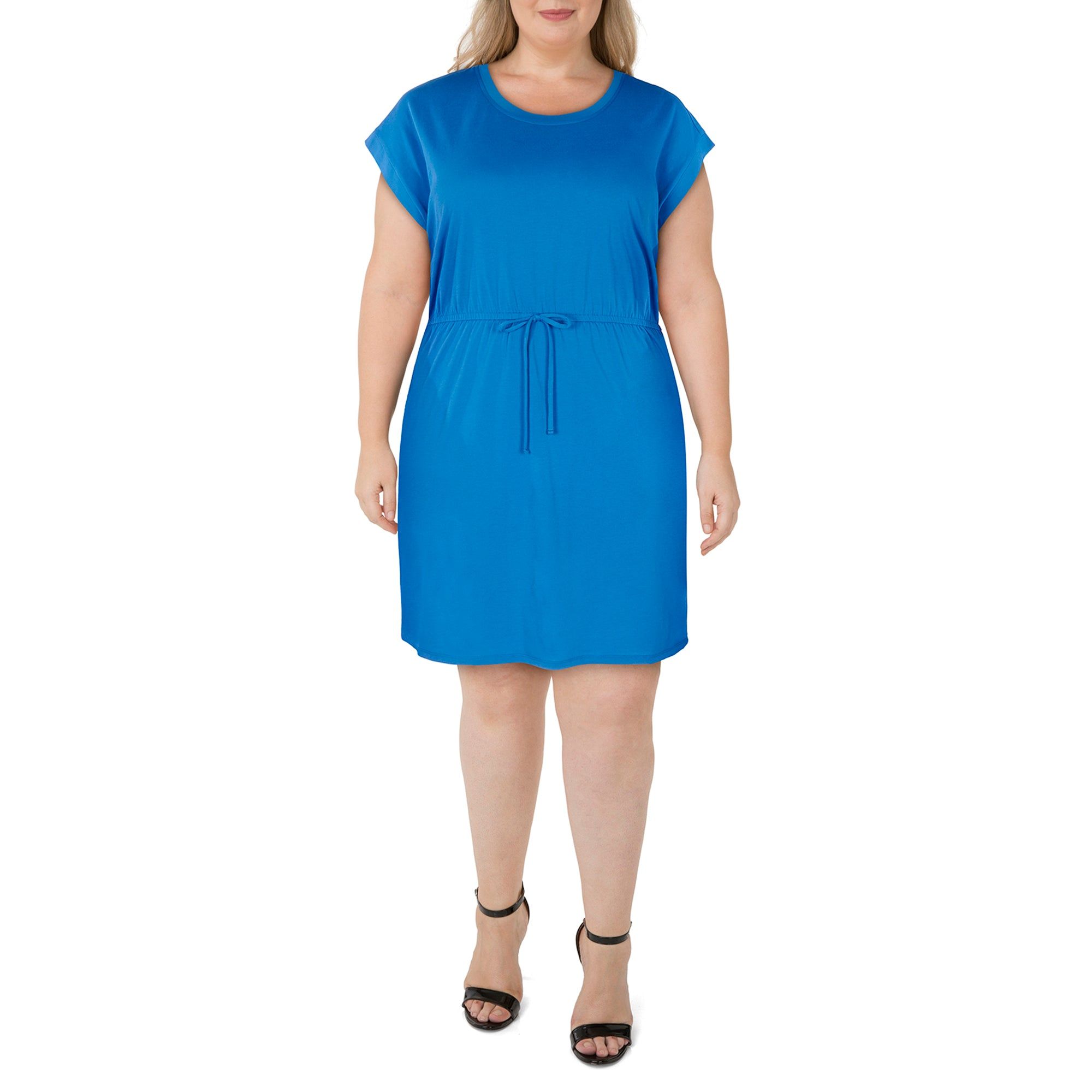 Women's Plus Solid Short Sleeve T-Shirt Dress sold by Giant Tiger product image thumbnail 3