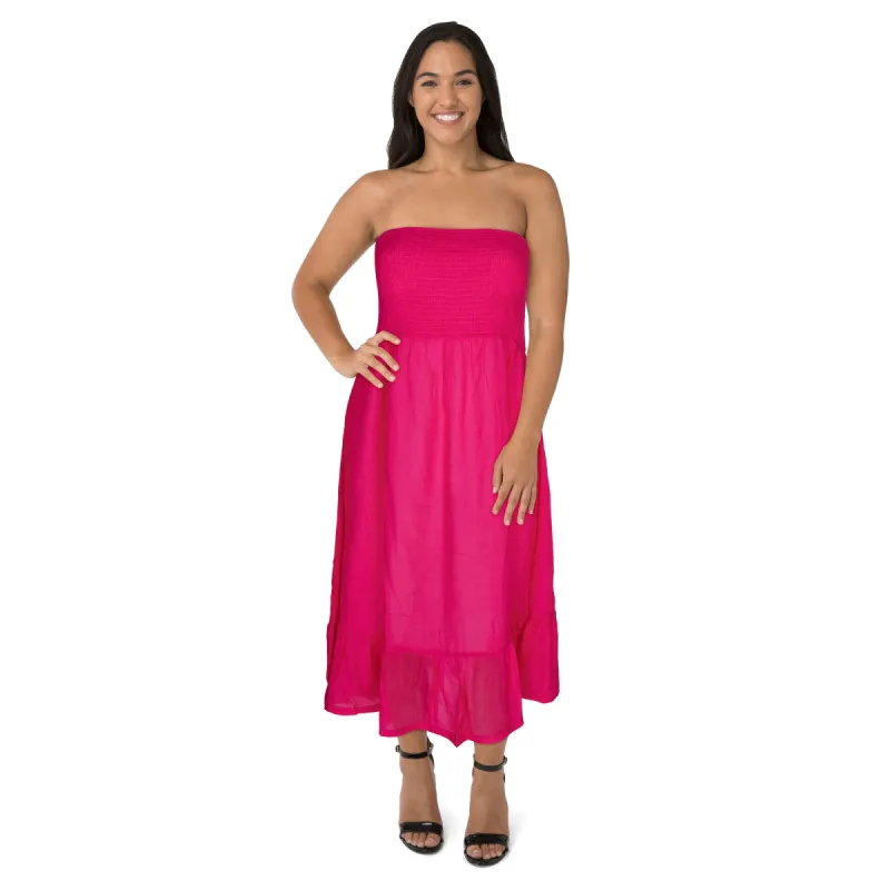 ACX Active Women's Plus Crepe Smock Cover-Up sold by Giant Tiger