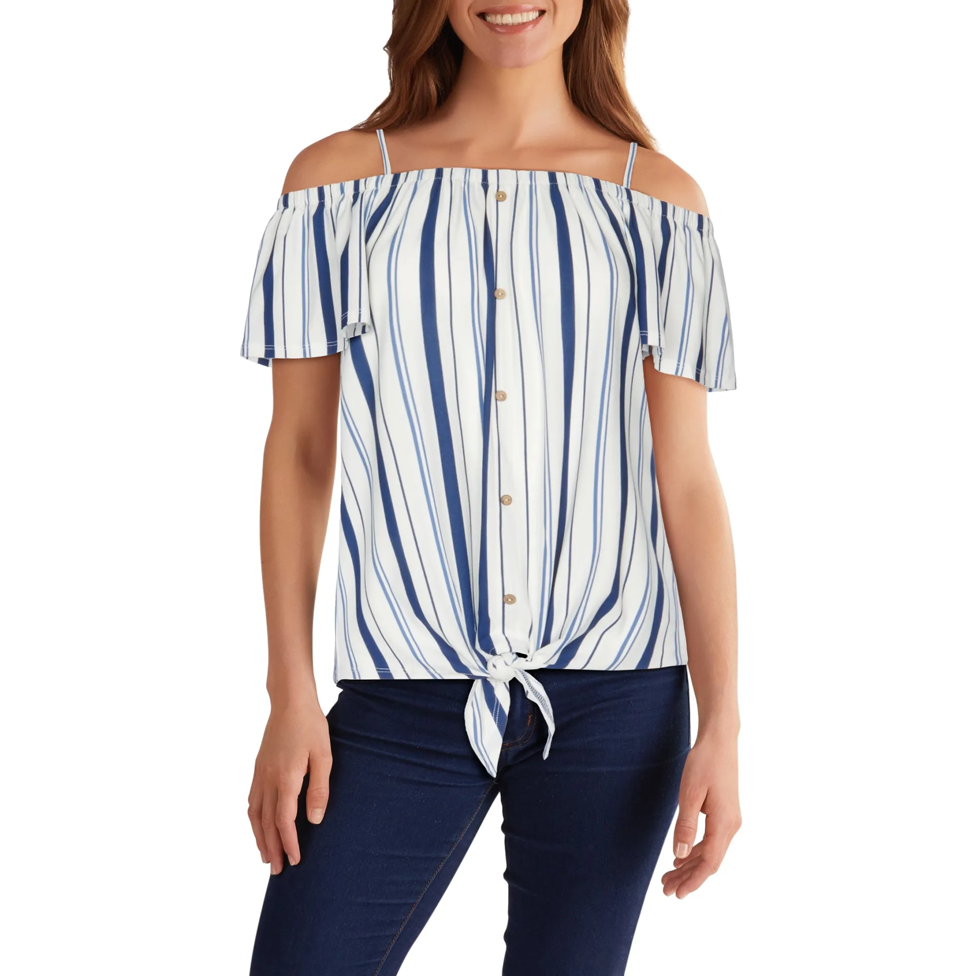 lily morgan Women's City Chic Off the Shoulder Top sold by Giant Tiger product image thumbnail 3