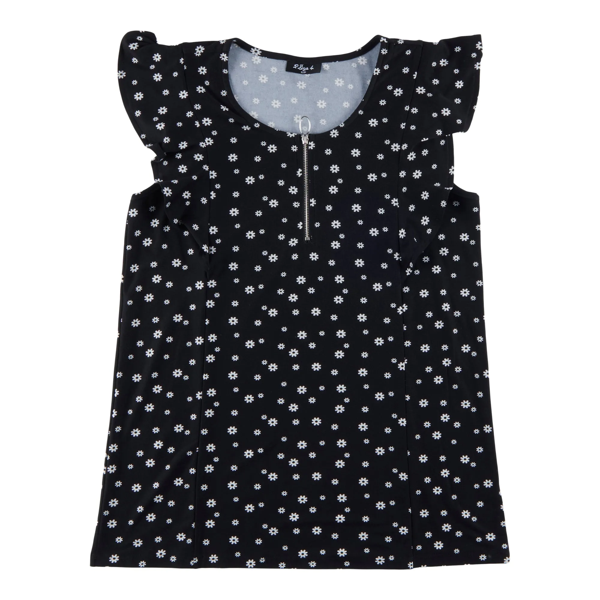 Women's Printed Flutter Sleeve Top sold by Giant Tiger product image thumbnail 2