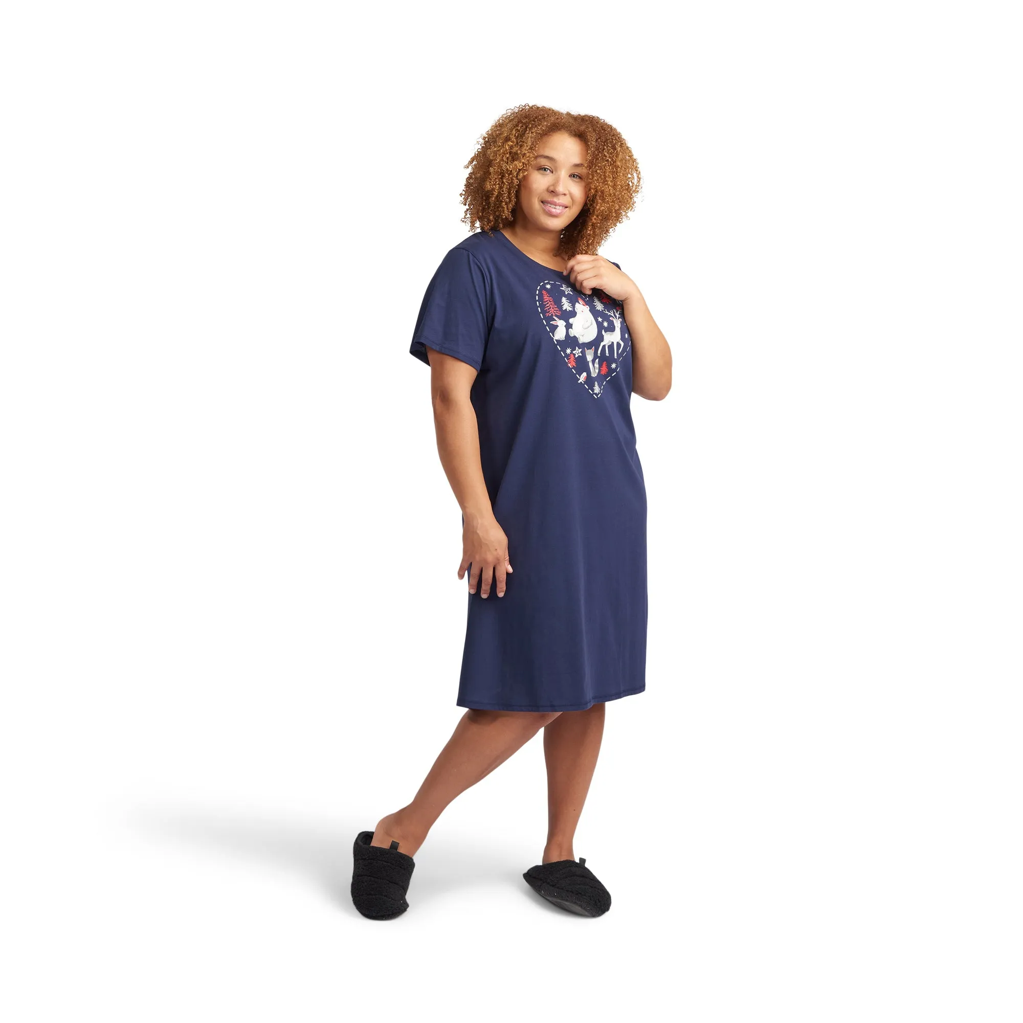 Carisma Women's North Country Cotton Sleepshirt sold by Giant Tiger product image thumbnail 2