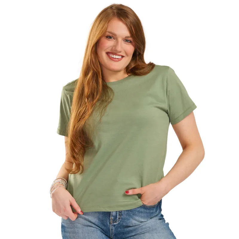 Women's Casual Crew Neck T-Shirt sold by Giant Tiger