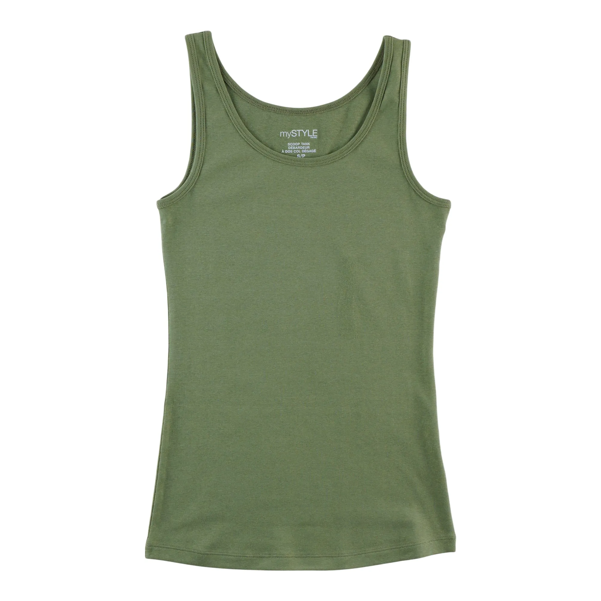 mySTYLE Women's Seasonal Scoop Neck Solid Tank Top sold by Giant Tiger product image thumbnail 2