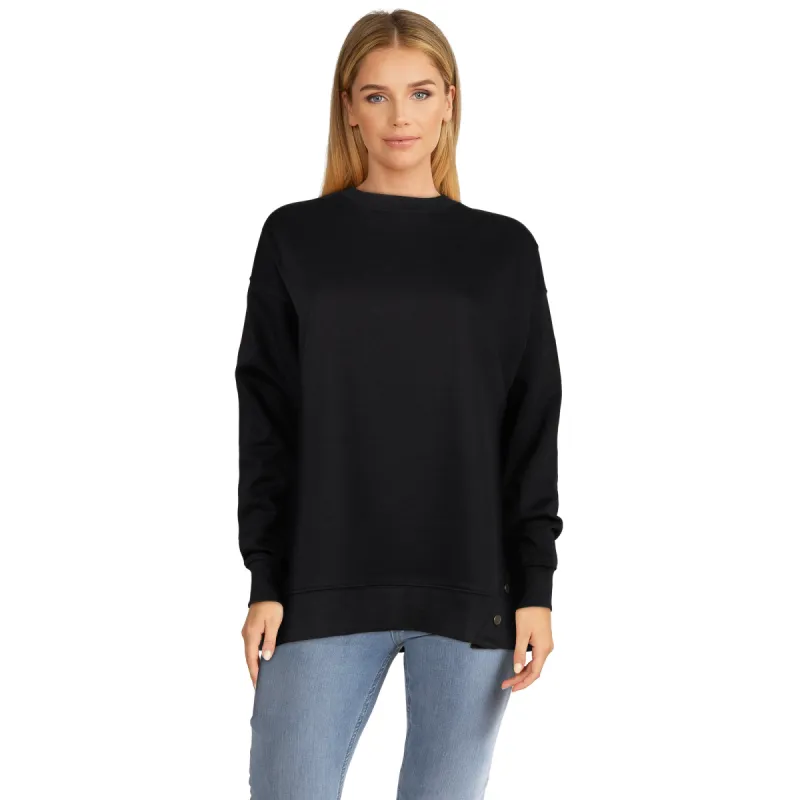 mySTYLE Women's Snap Crew Tunic sold by Giant Tiger