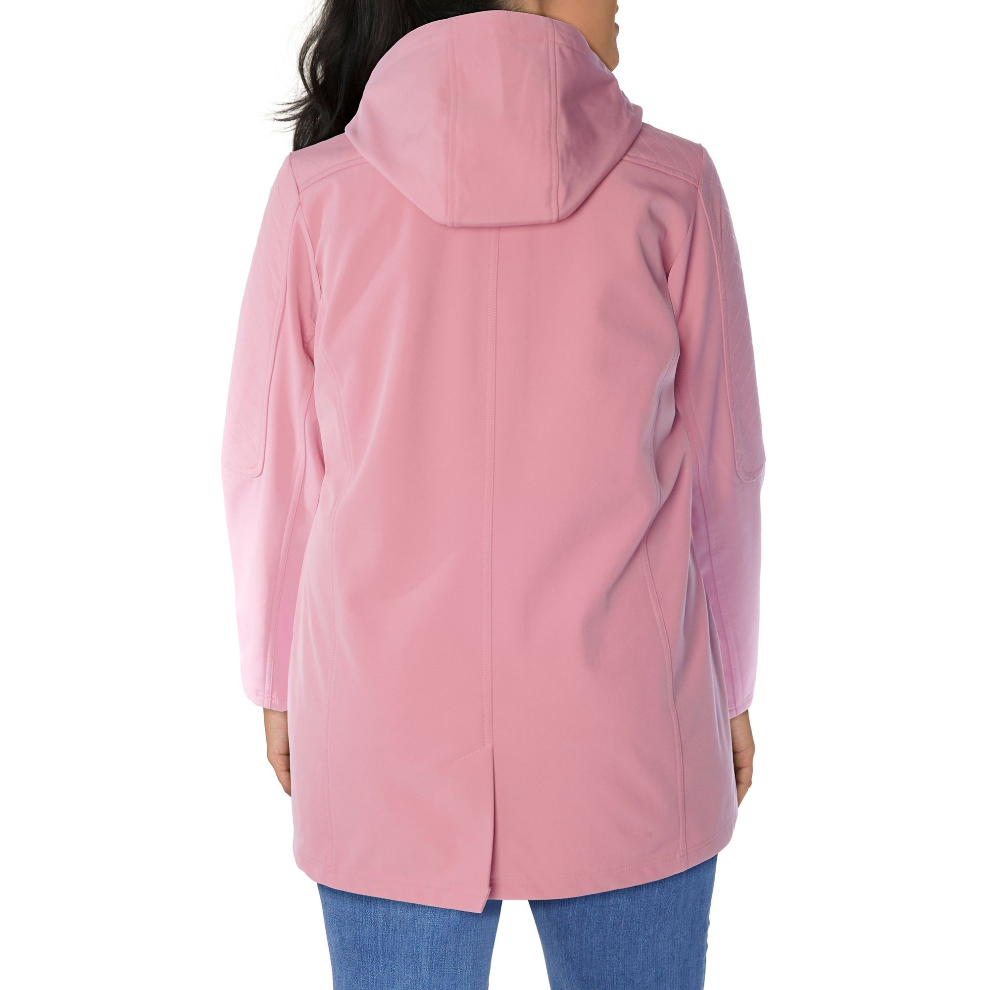 lily morgan Women's Plus Hooded Bonded Jacket sold by Giant Tiger product image thumbnail 2