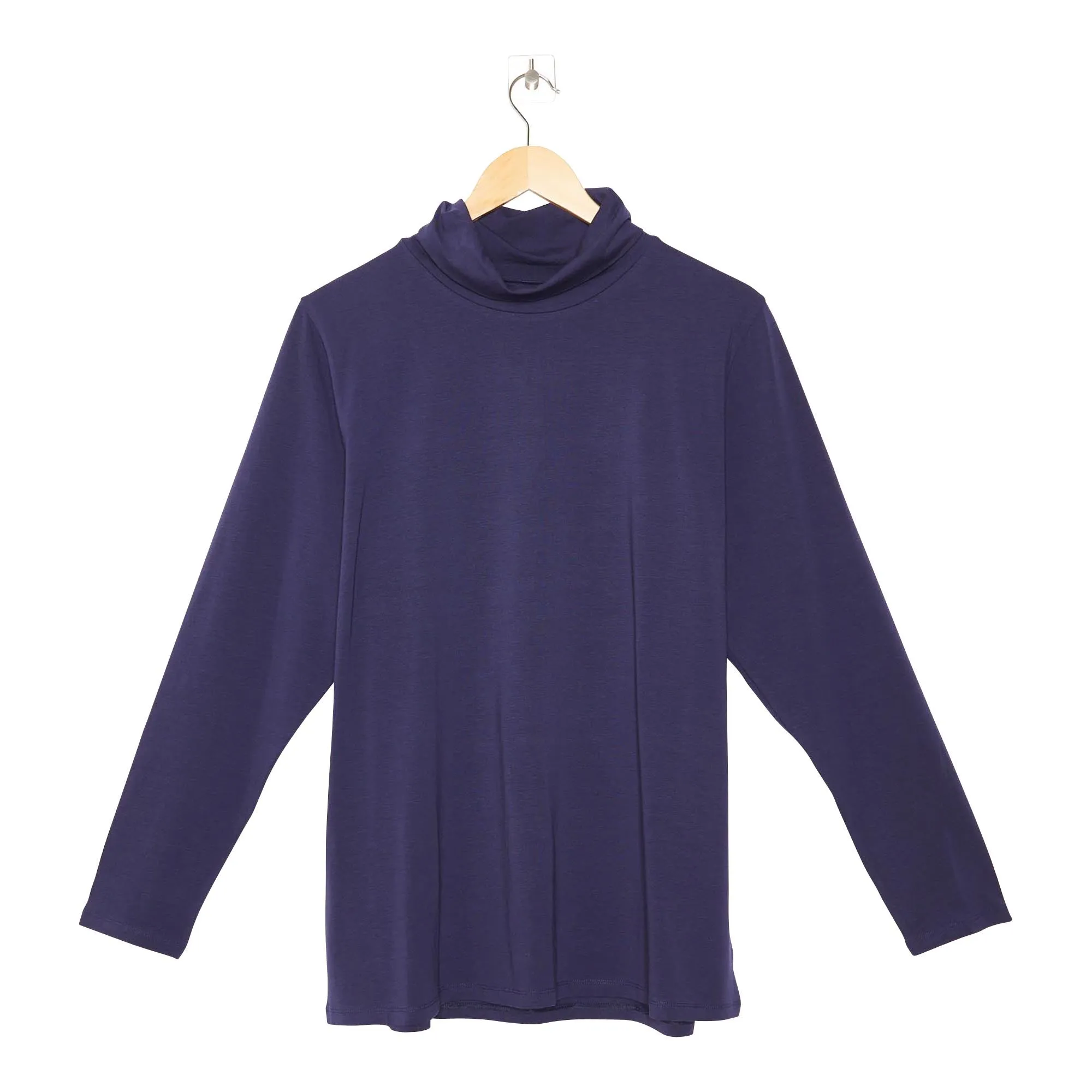 mySTYLE Women's Plus Stretch Long Sleeve Turtle Neck Top sold by Giant Tiger