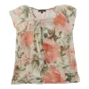Classic Editions Women's Classic Style Layered Short Sleeve Blouse sold by Giant Tiger