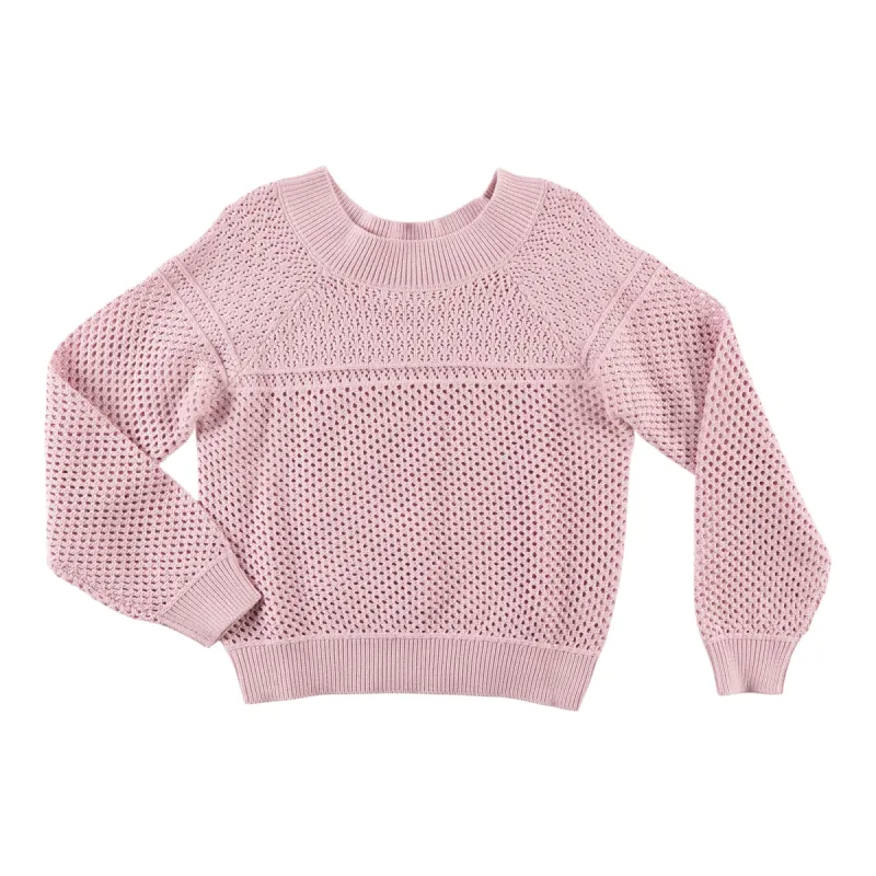 mySTYLE Women's Crochet Yoke Sweater sold by Giant Tiger