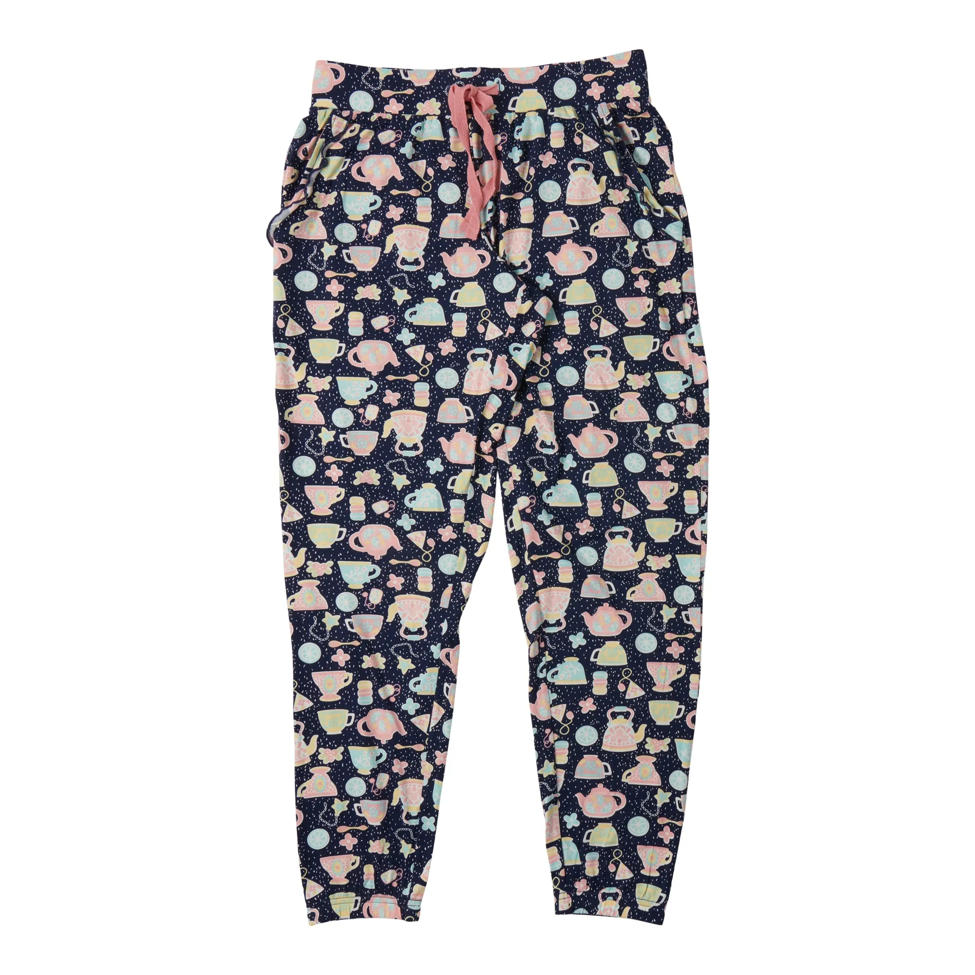 Carisma Women's Peachy PJ Joggers with Ruffle Pockets sold by Giant Tiger