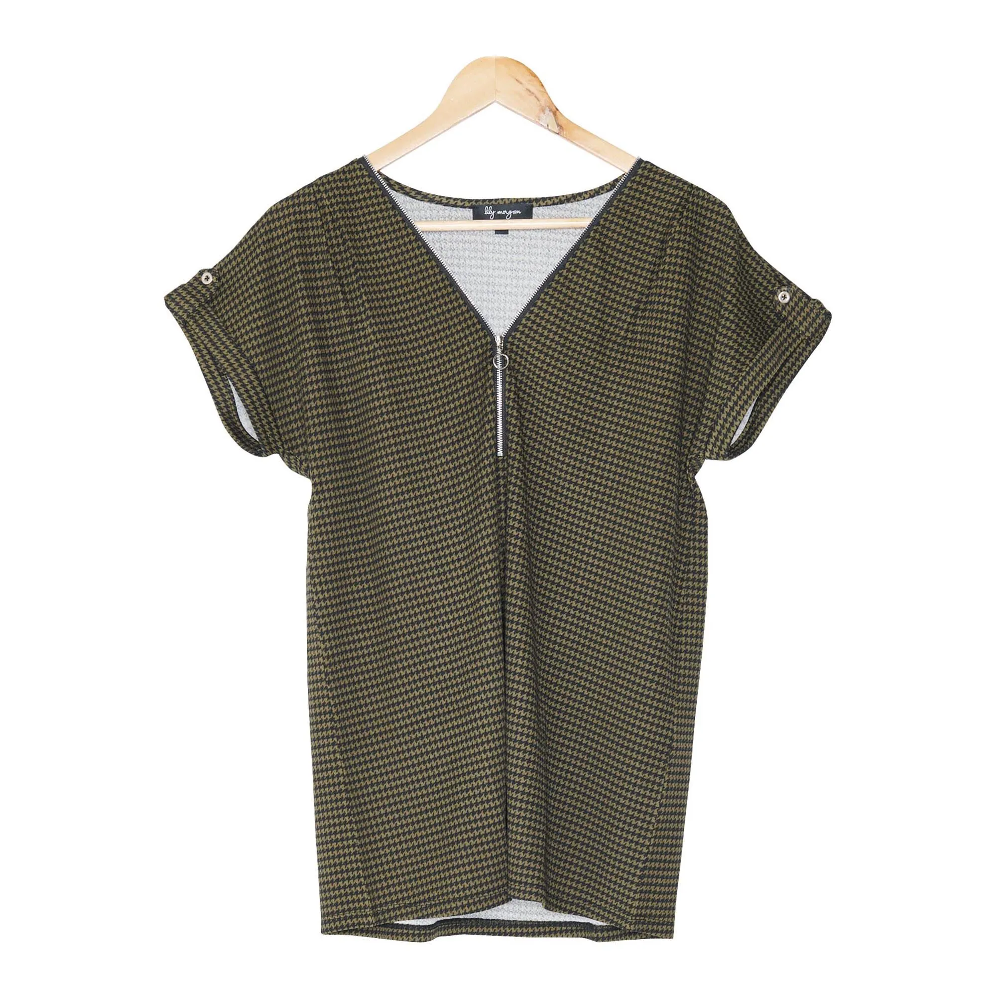 lily morgan Women's Flare Top with Zipper sold by Giant Tiger product image thumbnail 2