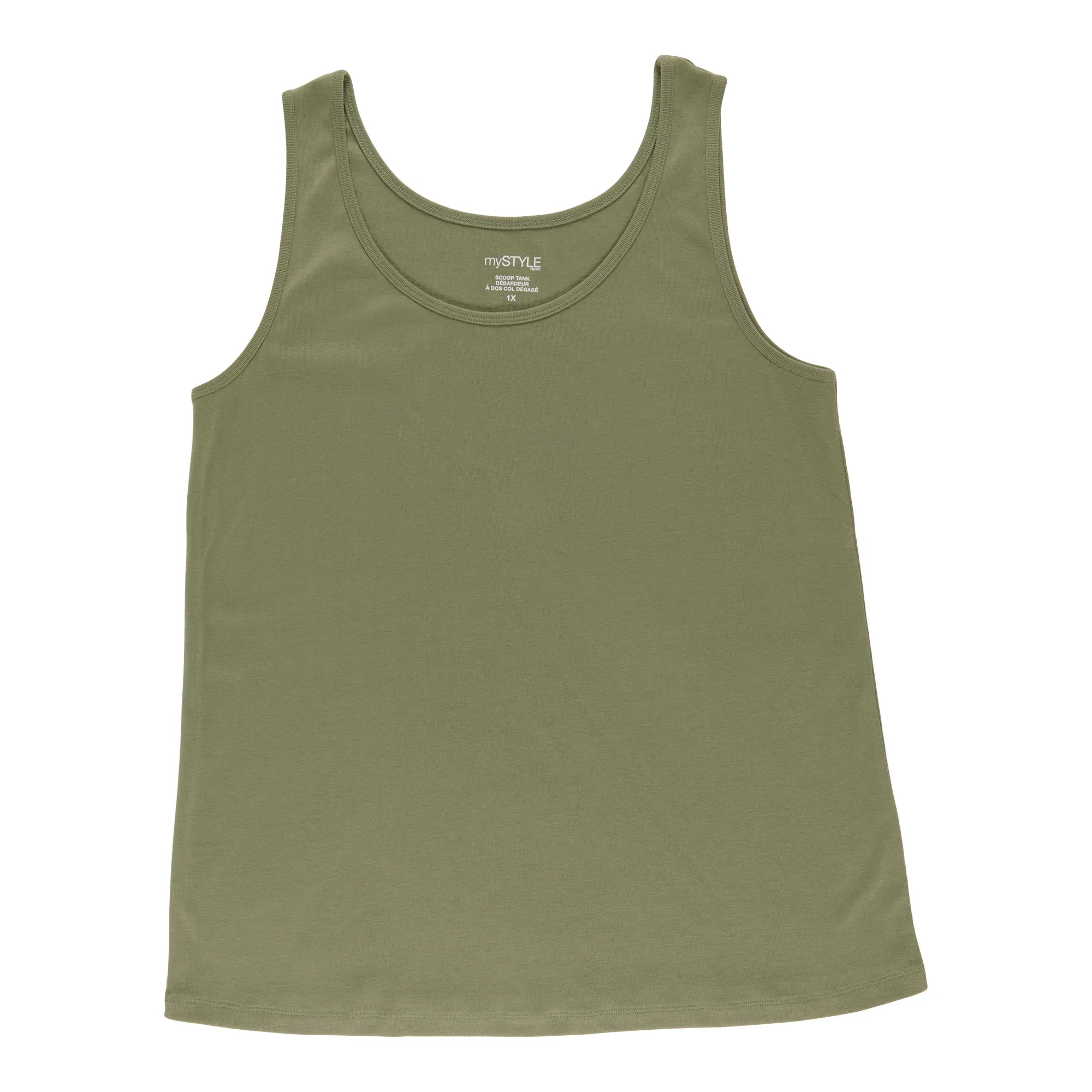 mySTYLE Women's Plus Scoop Neck Camisole sold by Giant Tiger product image thumbnail 2