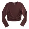 mySTYLE Women's Long Sleeve Top with Side Ruching sold by Giant Tiger