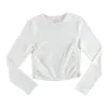 mySTYLE Women's Long Sleeve Top with Side Ruching sold by Giant Tiger