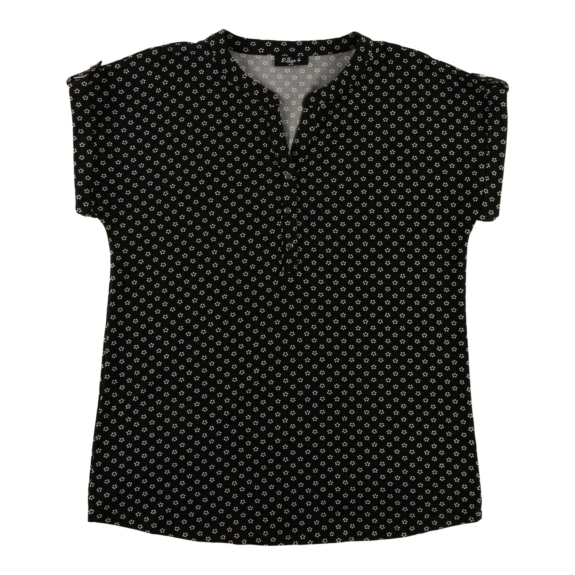 Women's V-Neck Henley Top sold by Giant Tiger product image thumbnail 5