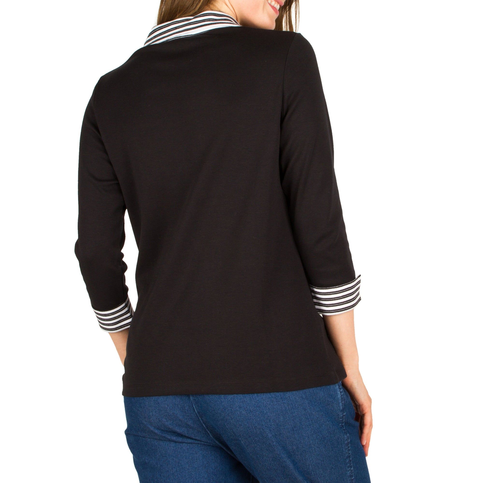 Classic Editions Women's Striped 2-Fer Top - S-XXL sold by Giant Tiger product image thumbnail 5