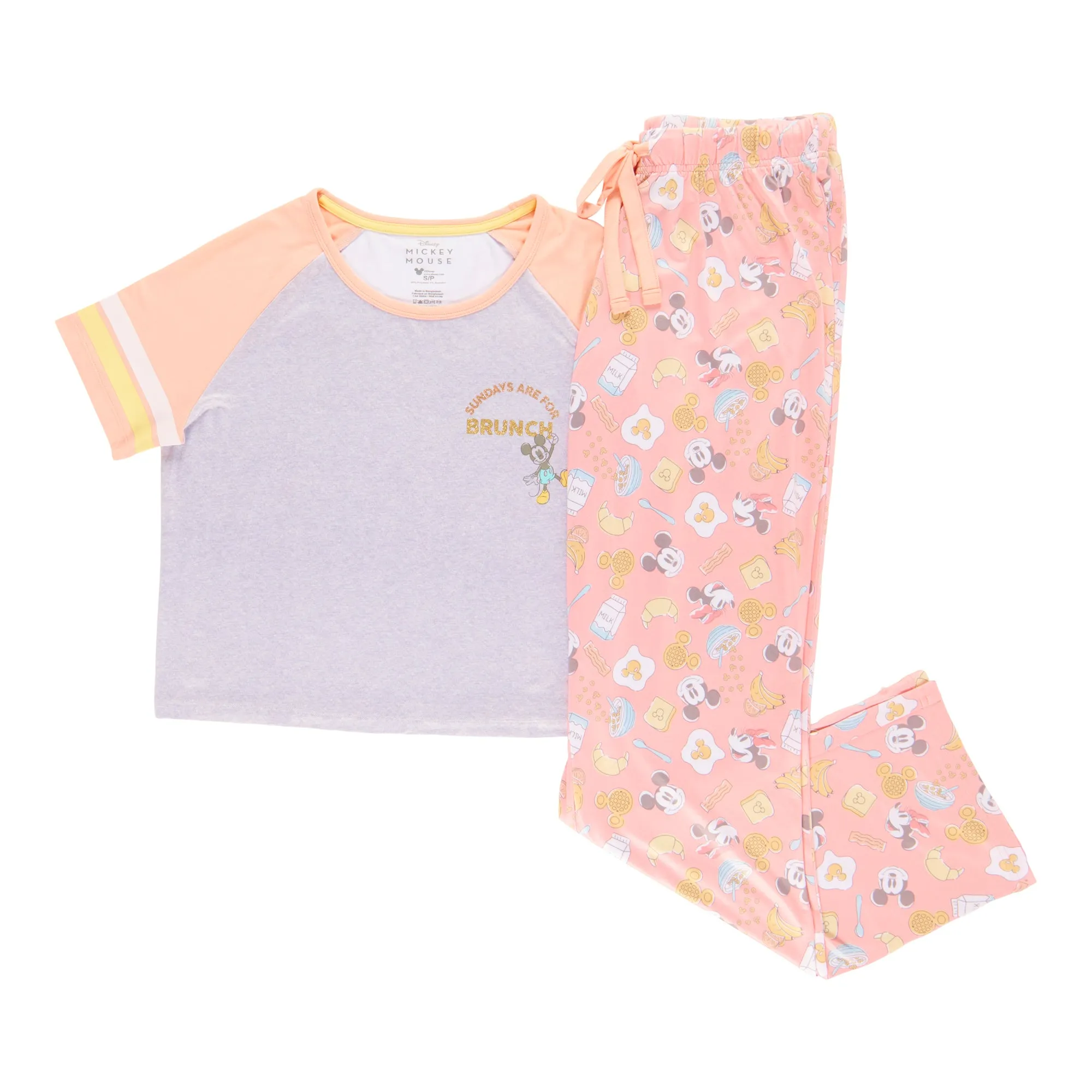 Women's Licensed Raglan Pants PJ Set, 2-Piece sold by Giant Tiger