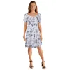 lily morgan Women's Puff Sleeve Short Dress sold by Giant Tiger
