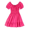 lily morgan Women's Puff Sleeve Short Dress sold by Giant Tiger