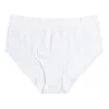 Carisma Women's Cotton Lace Briefs, White sold by Giant Tiger
