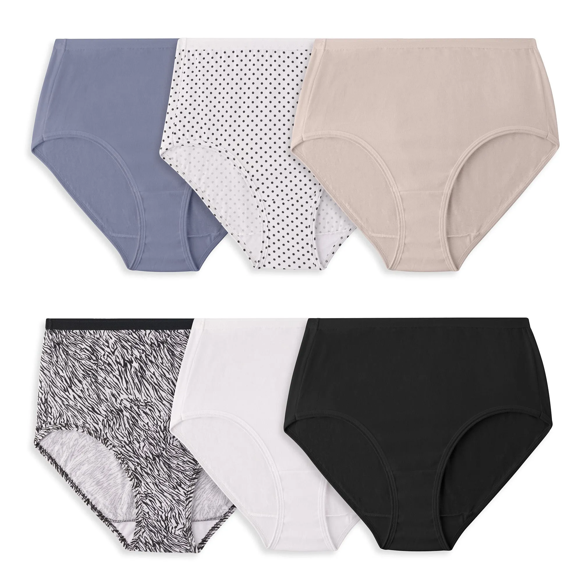 Fruit of the Loom Women's Assorted Briefs 6pk. - 6-8 sold by Giant Tiger product image thumbnail 2