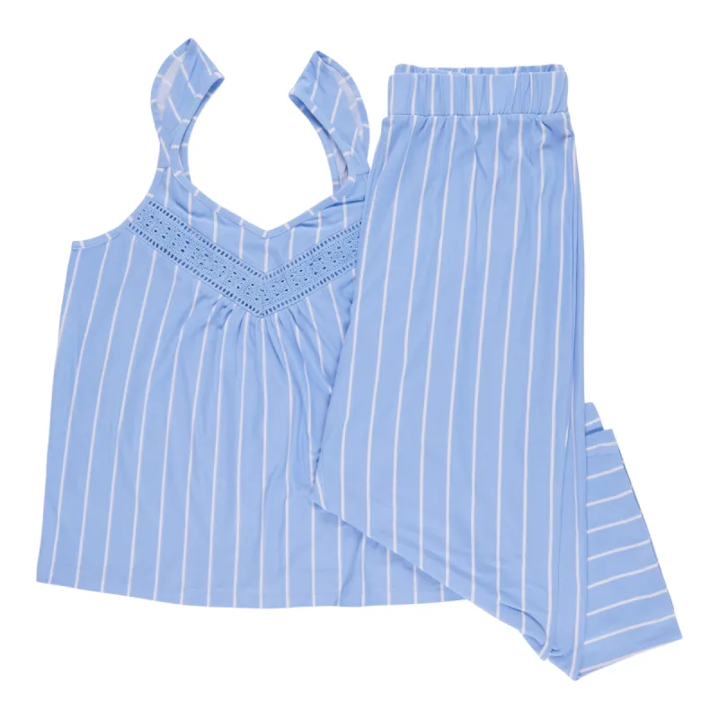 Carisma Women's Ocean Breeze Peachy Crochet Capris PJ Set, 2-Piece sold by Giant Tiger