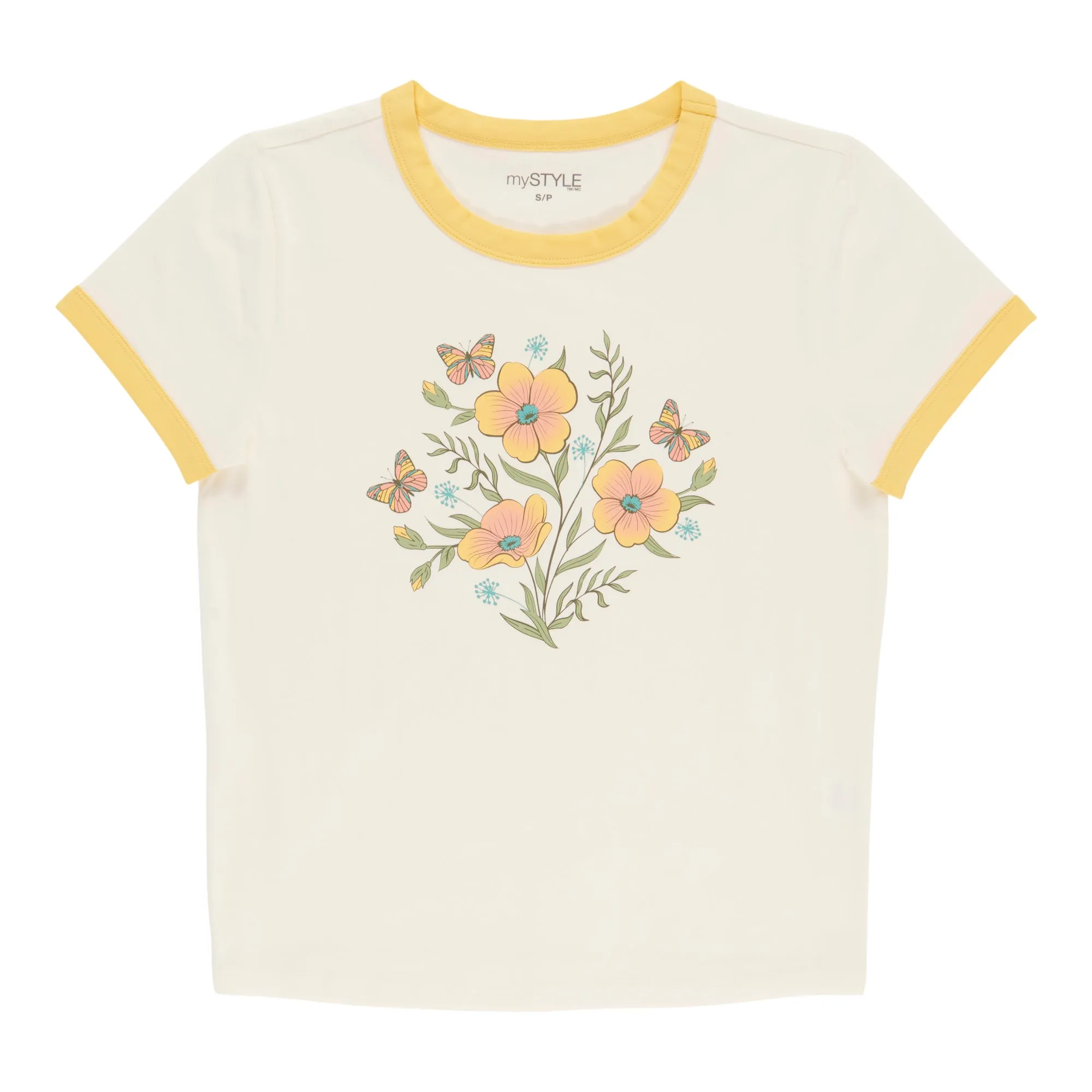 mySTYLE Women's Crew Neck Printed T-Shirt sold by Giant Tiger product image thumbnail 2