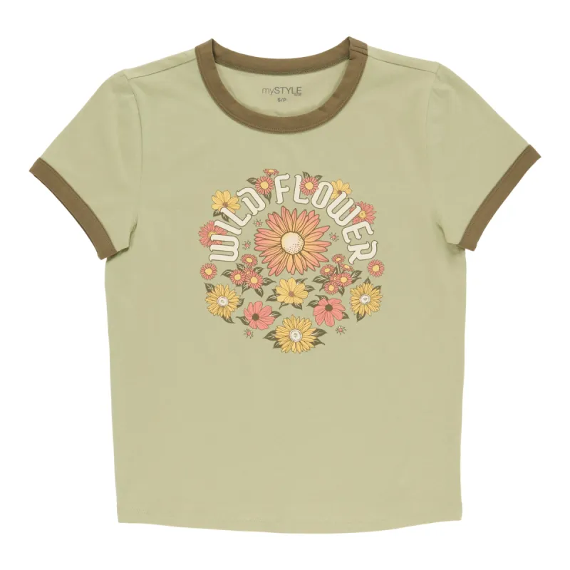 mySTYLE Women's Crew Neck Printed T-Shirt sold by Giant Tiger