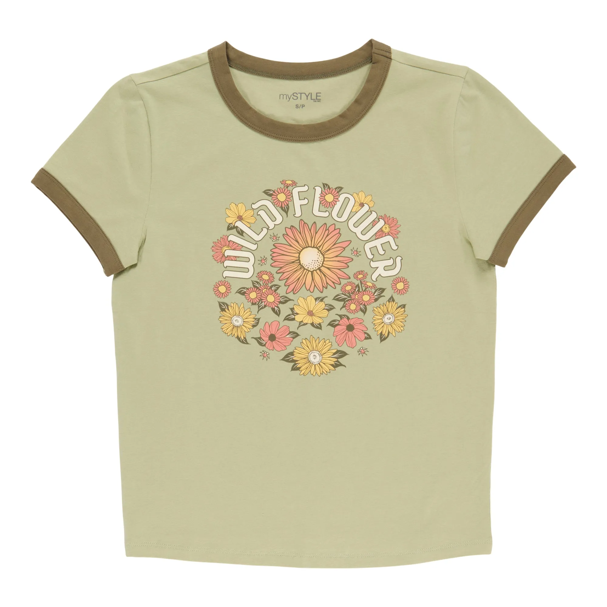 mySTYLE Women's Crew Neck Printed T-Shirt sold by Giant Tiger