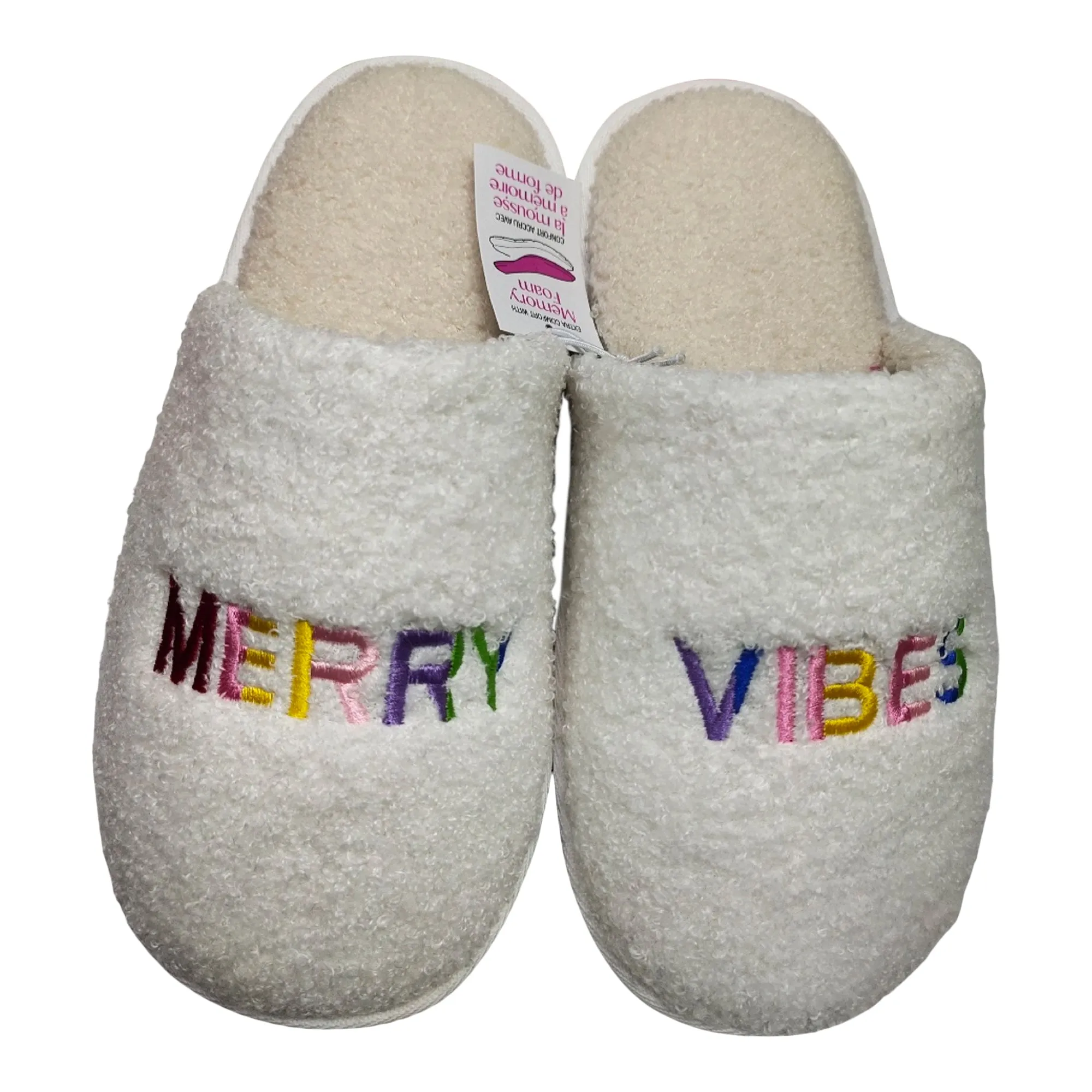 Comfy Cozy Women's Microfiber Slip-On Holiday Slippers sold by Giant Tiger product image thumbnail 5
