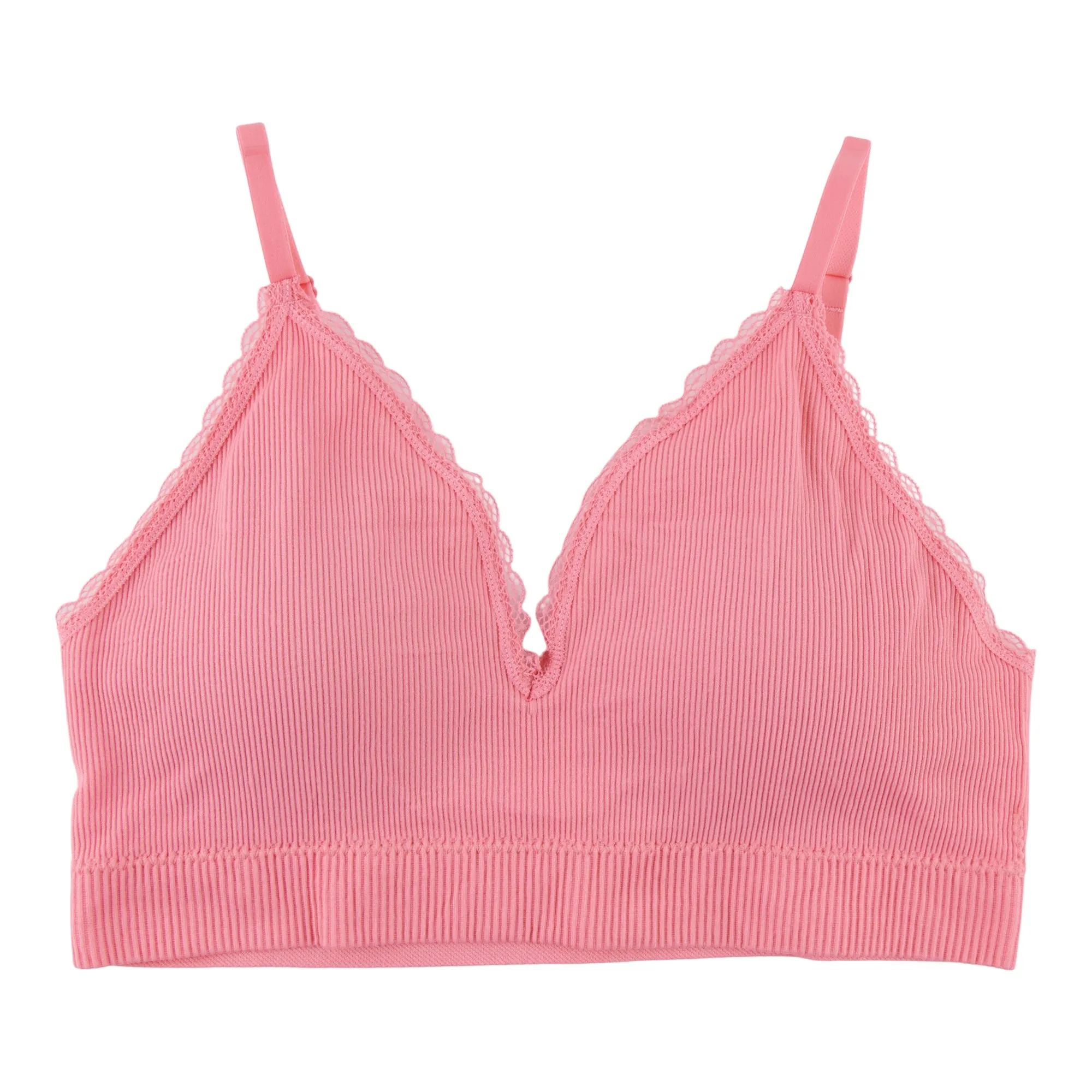 Carisma Women's Plus Seamless Ribbed Bralette sold by Giant Tiger product image thumbnail 3