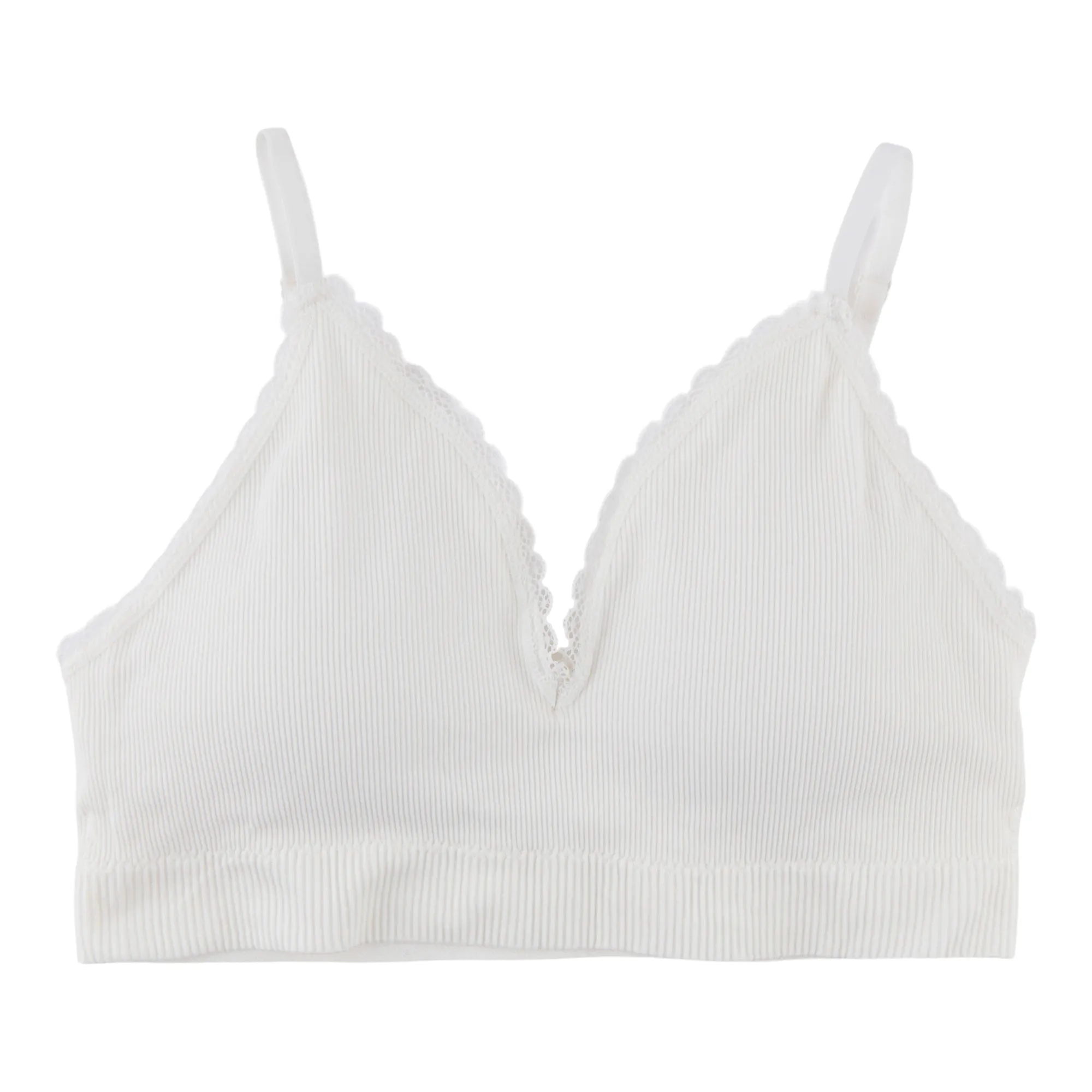 Carisma Women's Plus Seamless Ribbed Bralette sold by Giant Tiger product image thumbnail 2