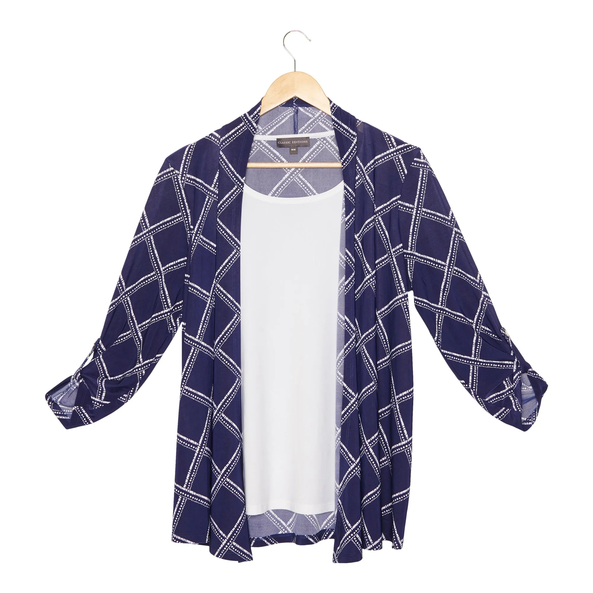 Classic Editions Women's Spring View Geometric Print Fooler Top sold by Giant Tiger product image thumbnail 2