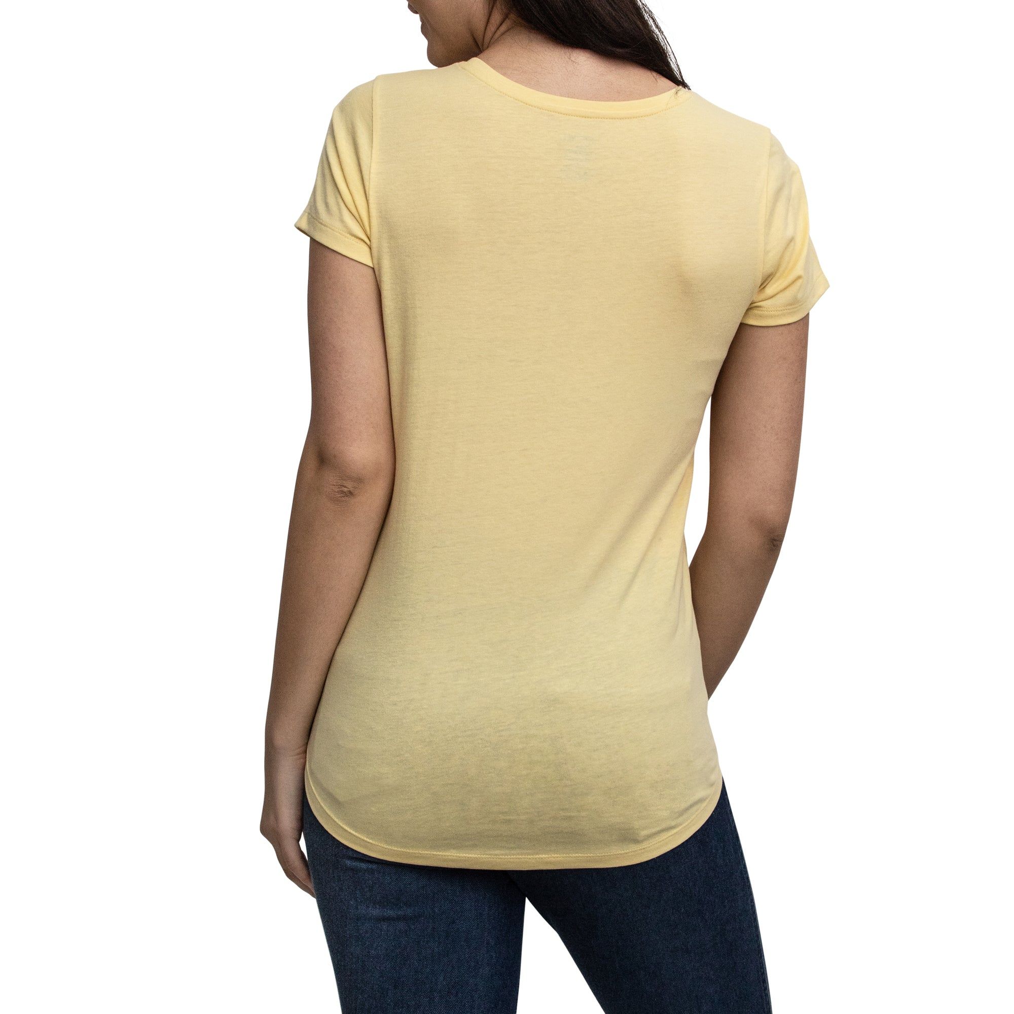 mySTYLE Women's Screen Printed Knot Front T-Shirt sold by Giant Tiger product image thumbnail 4