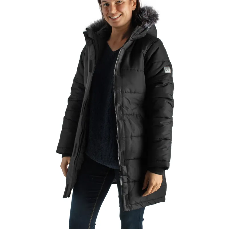 Hot Paws Women's Polyester Faux Fur Parka sold by Giant Tiger