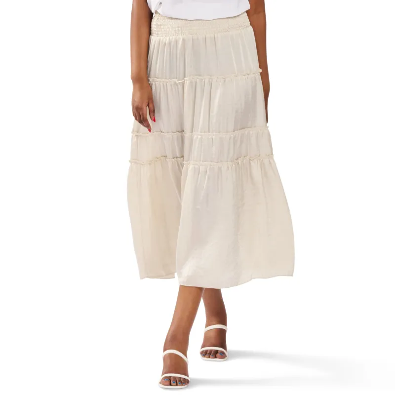 Women's Tiered Solid Skirt, Assorted sold by Giant Tiger