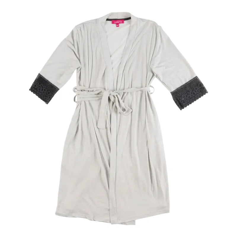 Carisma Women's Autumn Dusk Robe with Lace sold by Giant Tiger