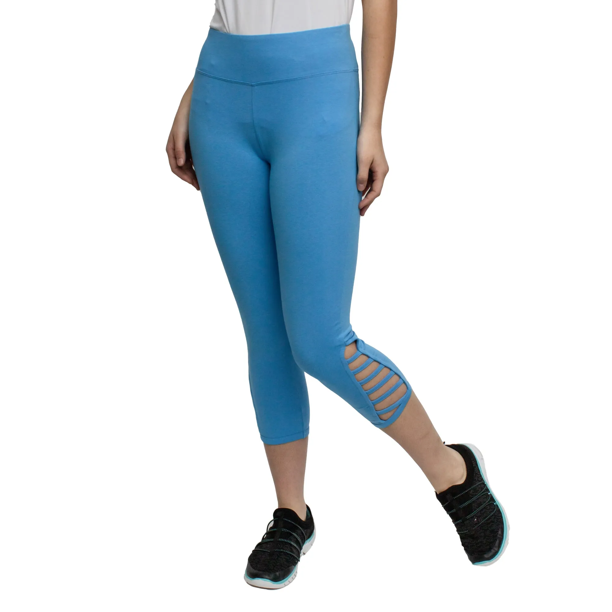ACX Active Women's Capri Leggings with Side Detail sold by Giant Tiger