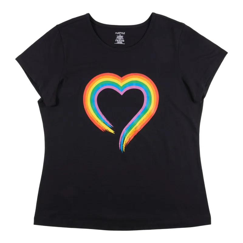 Adult Plus Pride T-Shirt made by Giant Tiger