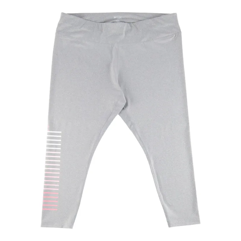Cure Women's Plus Leggings with Contrast Design made by Giant Tiger