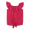 lily morgan Women's Front Tie Eyelet Detail Camisole sold by Giant Tiger