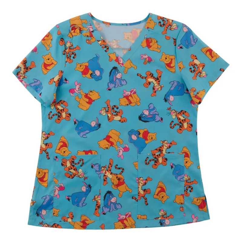 Women's Licensed V-Neck Scrub Top sold by Giant Tiger